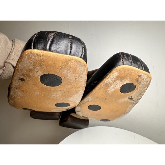 Fly London Square Toe Single Monk Strap Black Leather Men Shoes Sz 45 11.5-12 US - Picture 12 of 16